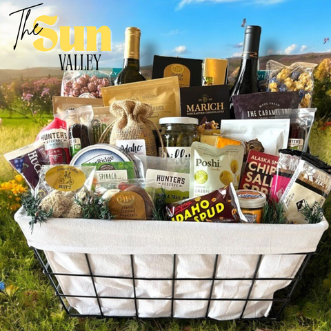 What is the average price for a corporate gift basket?