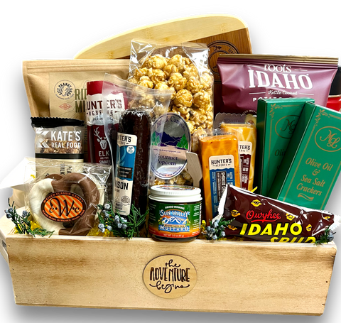 Let The Adventure Begin with Idaho Cutting Board