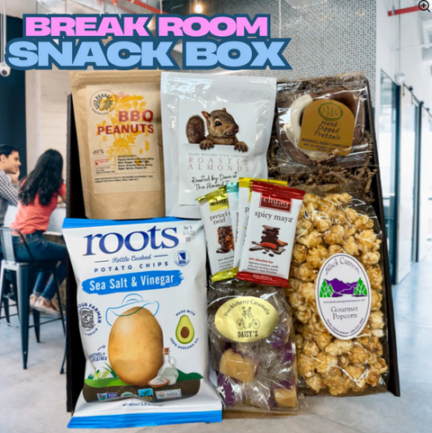 Spread Some Holiday Cheer In Your Office Break Room With A Snack Box