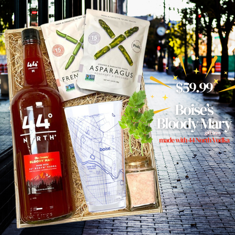 Boise Bloody Mary Gift Tray with 44 North Vodka – Perfect for Boise Bloody Mary Gift Tray with 44 North Vodka – Perfect for