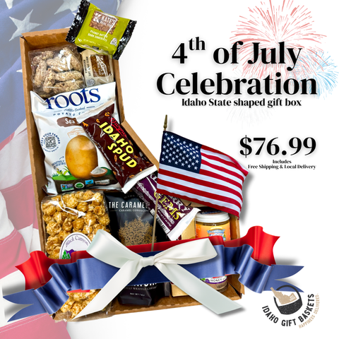 USA 4th of July Celebration Gift Box (FREE NATIONWIDE SHIPPING OR LOCAL AREA DELIVERY!)