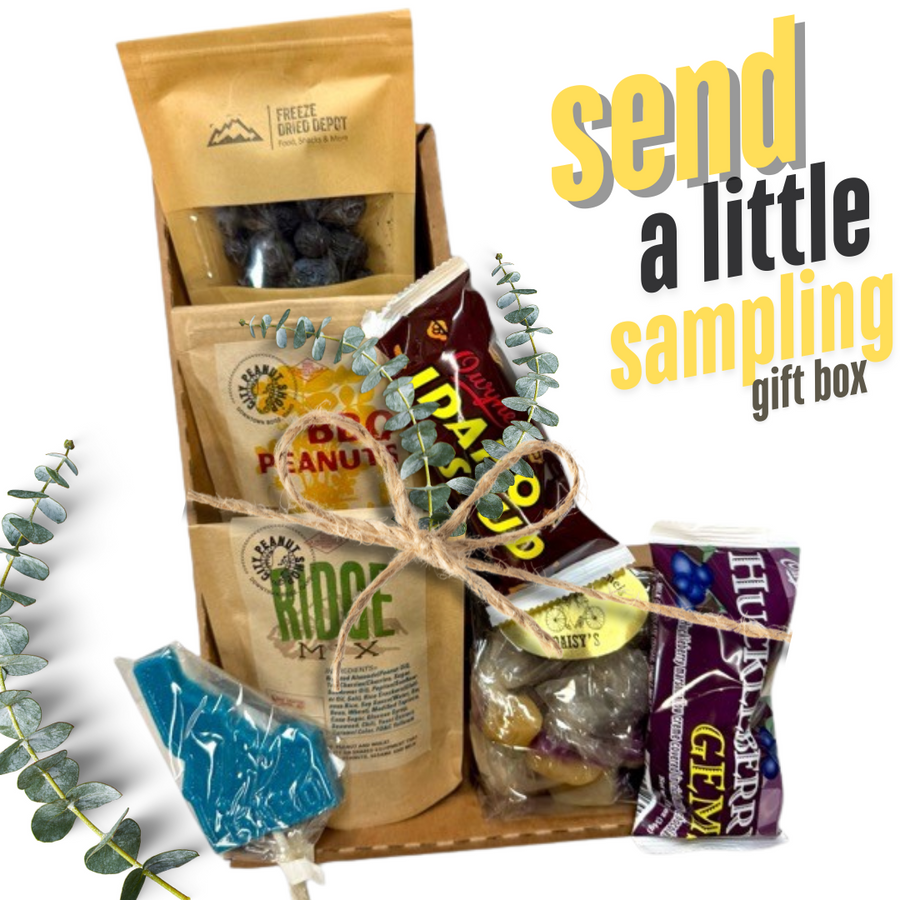 A Little Sampling Idaho-shaped gourmet gift box